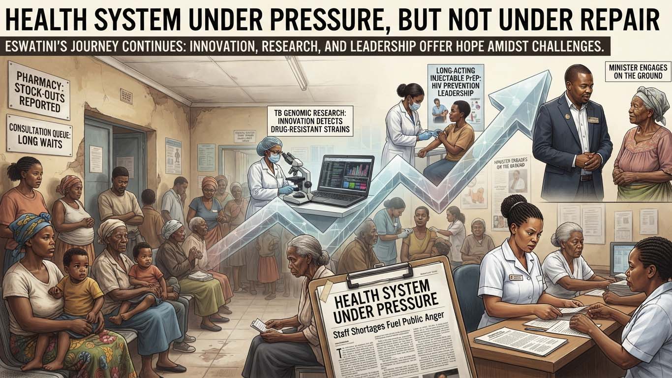 Health system under pressure, but not under repair